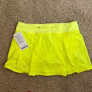 Lululemon Pace Rival Skirt 12 Tall NWT